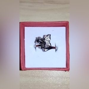 Amethyst Butterfly Ring